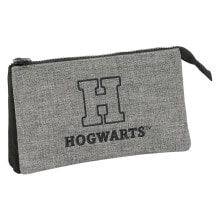 SAFTA Triple Harry Potter House Of Champions Pencil Case