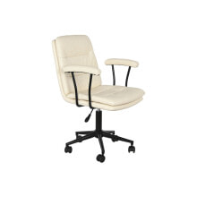 Chair DKD Home Decor Black Cream 58 x 61,5 x 84 cm