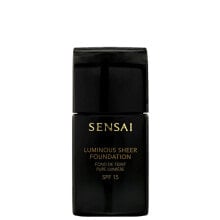 Sensai Luminous Sheer Foundation SPF15 Легкий тональный крем с эффектом сияния #103-sand beige 30 мл