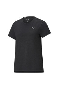 52018201 Run Favorite Heather Ss Tee W Kadın T-shirt