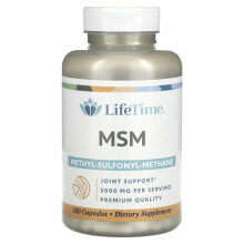 LifeTime Vitamins, МСМ, 1000 мг, 180 капсул