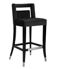 TOV Furniture hart Velvet Counter Stool