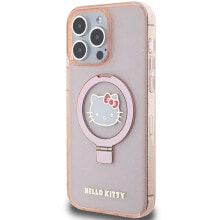 SOURCING Hello Kitty Hkhmp15Xhrsgep iPhone 15 Pro Max 6.7 Ring Stand Electrop phone case