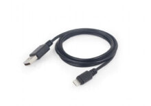 Gembird CC-USB2-AMLM-1M USB кабель USB A Micro-USB B/Lightning Черный