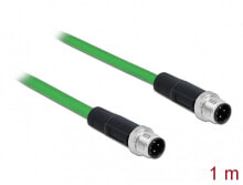 Кабели и разъемы для аудио- и видеотехники deLOCK 85917 сетевой кабель 1 m SF/UTP (S-FTP) Зеленый