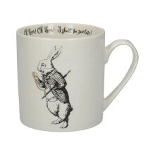 V AND A Alice In Wonderland White Rabbit Mug 350ml