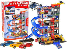 Children's parking lots and garages for boys