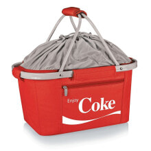 Купить посуда и приборы для сервировки стола Oniva: by Picnic Time Coca-Cola Metro Basket Collapsible Tote