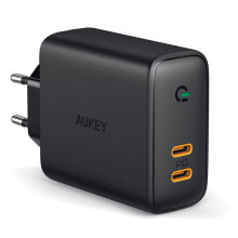 Купить зарядные устройства для смартфонов AUKEY: Сетевое зарядное устройство AUKEY PA-D2 Чёрное 36 Вт