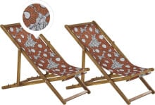 Sun beds and deck chairs