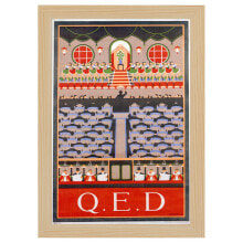 Bilderrahmen Poster 1929 QED