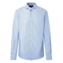 HACKETT Melange Long Sleeve Shirt