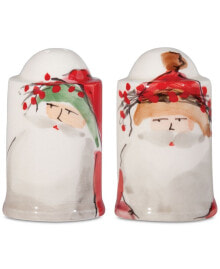 VIETRI old St. Nick 2-Pc. Salt & Pepper Shaker Set