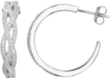 Женские ювелирные серьги роскошные серебряные серьги с кристаллами AGUP1173