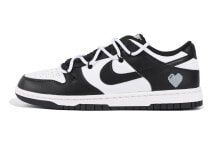 【定制球鞋】 Nike Dunk Low 爱心 解构 高街 低帮 板鞋 男款 黑白 / Кроссовки Nike Dunk Low DD1391-100