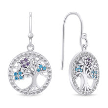 Ювелирные серьги popular silver earrings Tree of Life EA728W