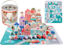 Children's wooden construction kits