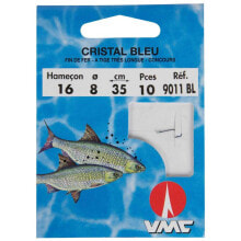 Грузила, крючки, джиг-головки для рыбалки rAGOT Cristal Blue 9011BL Tied Hook 0.35 m 0.080 mm