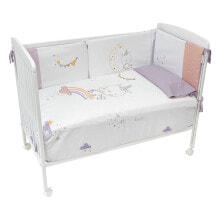 BIMBIDREAMS Unicorn Quilt+Bumper 70X140 Cm