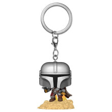 Play sets and action figures for girls fUNKO Pocket POP Star Wars The Mandalorian Key Chain