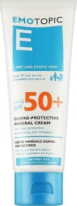 Sonnenschützende Mineral-Creme zur Minimierung von Hautirritationen für Körper und Gesicht SPF 50+ - Pharmaceris Emotopic Mineral Protection Cream SPF 50+