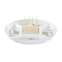 Купить туристическая посуда HOME DECOR: HOME DECOR 23.5x23.5x7 cm Appetizer Tray