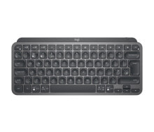 Клавиатуры Logitech MX Keys Mini for Business клавиатура РЧ беспроводной + Bluetooth QWERTY Международный UK Графит 920-010606