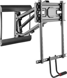 Brackets and racks for televisions and audio equipment