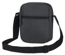 Мужские сумки через плечо мужская сумка через плечо повседневная тканевая маленькая планшет серая LOAP Spectran Black BA18191-V11V