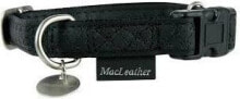 Ошейники для собак Zolux Obroża regulowana Mac Leather 25 mm - czarny