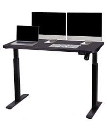 Simplie Fun whole Piece Electric Standing Desk, 48 x 24 Inches Height Adjustable Desk, Sit Stand Desk Hom
