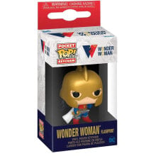 FUNKO Pocket POP DC Comics 80Th Wonder Woman Flashpoint Key Chain