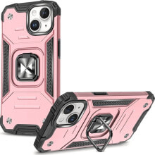 Wozinsky PANCERNE ETUI Z RINGIEM WOZINSKY RING ARMOR DO IPHONE 15 - RÓŻOWE ZŁOTO