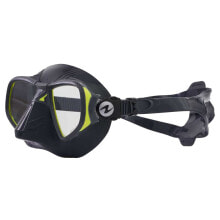 Masks and snorkels for scuba diving