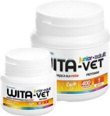 Витамины и добавки для кошек и собак EUROWET WITA-VET 80 pcs Ca / P = 1: 3 1g