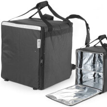 Backpack thermal delivery bag for the transport of 10 waterproof pizza boxes 72 l - Hendi 709801