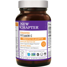 Витамин C New Chapter Fermented Vitamin C Ферментированный  витамин С   30 Веганских таблеток