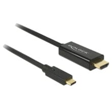 DELOCK USB C To HDMI M/M Video 4K cable 1 m 30Hz