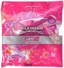 Wilkinson Extra 2 Beauty Disposable Razor Набор женских одноразовых бритв 5 шт