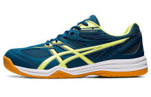 Asics Court Break 2 低帮休闲羽毛球鞋 蓝黄 / Кроссовки Asics Court Break 2 1073A013-404