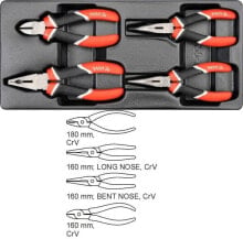 Полки и панели для инструментов вставка для тележки с плоскогубцами Yato YT-5534 4 предмета