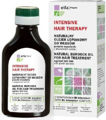 Несмываемый уход для волос Elfa Pharm Intensive Hair Therapy Olejek łopianowy przeciw wypadaniu włosów 100 ml