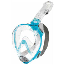 Masks and snorkels for scuba diving