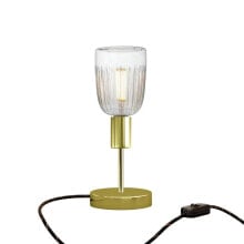 CREATIVE CABLES Alzaluce Tiche metal table lamp with 2-pole plug - switch