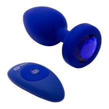 Vibrating Jewel Plug - L/XL, 11,5 cm