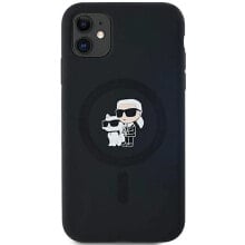 KARL LAGERFELD Klhmn61Scmkcrhk iPhone 11XR 6.1 Silicone Karl&Choupette phone case