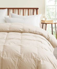 UNIKOME all Season 300 TC Cotton Goose Down Fiber Comforter, King