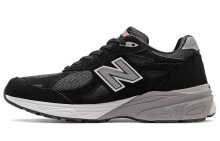 New Balance NB 990 V3 复古 包裹性轻便 低帮 跑步鞋 男女同款 黑色 / Кроссовки New Balance NB 990 V3 M990BS3