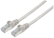 Кабели и разъемы для аудио- и видеотехники Intellinet 1m Cat6A S/FTP сетевой кабель S/FTP (S-STP) Серый 317108