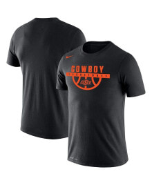 Nike men's Black Oklahoma State Cowboys Basketball Drop Legend Performance T-shirt